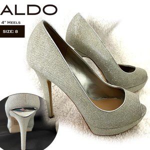 Aldo: Open Toe Platform Shoes